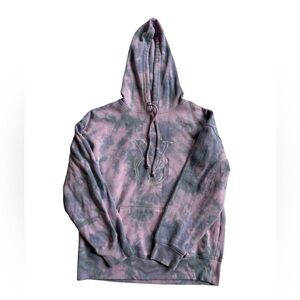 Victoria Secret cotton candy Tie Dye Hoodie | pink & purple | medium